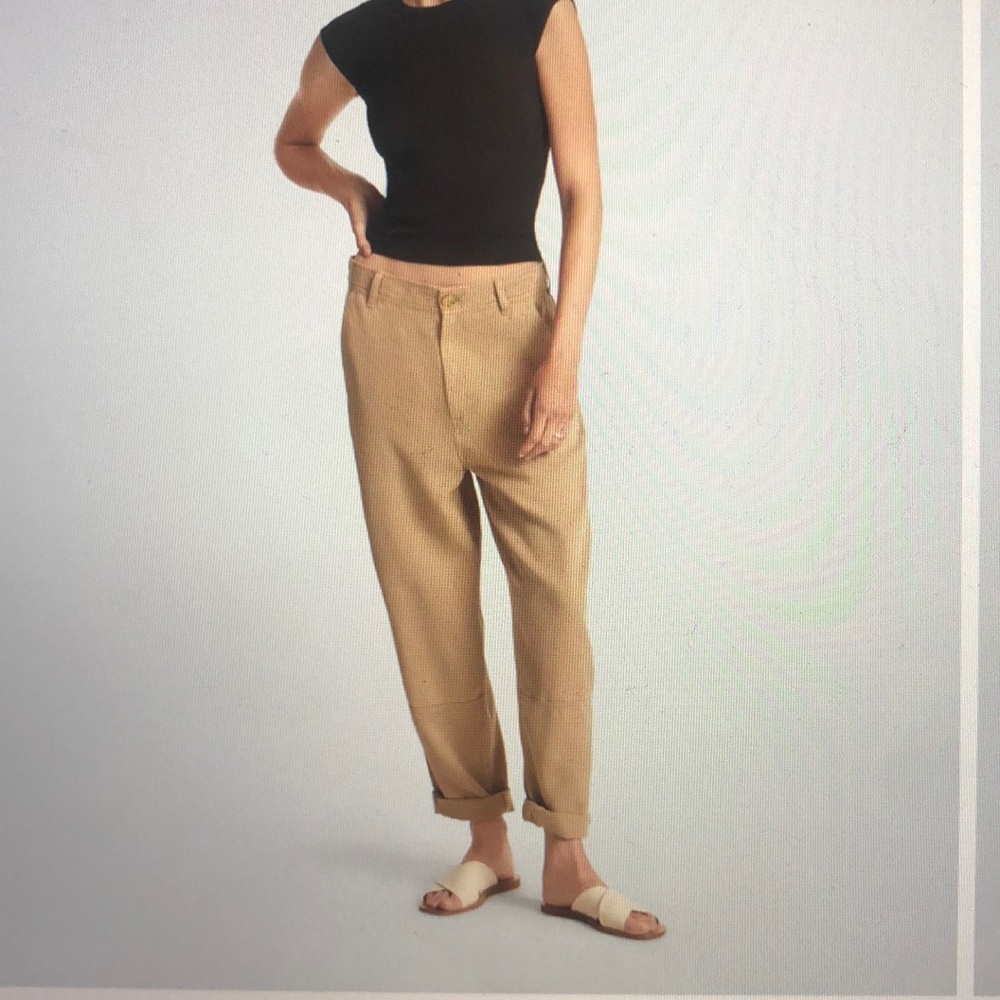 Everlane - The Relaxed Chino in Parchment, Sz 2